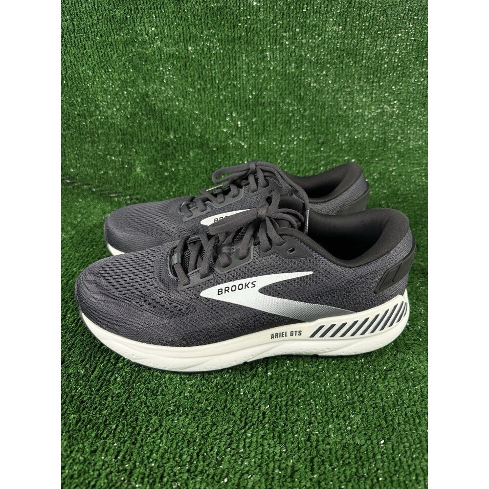 Brooks Ariel GTS 24 Women’s Running Shoes Black White Size 10 Medium